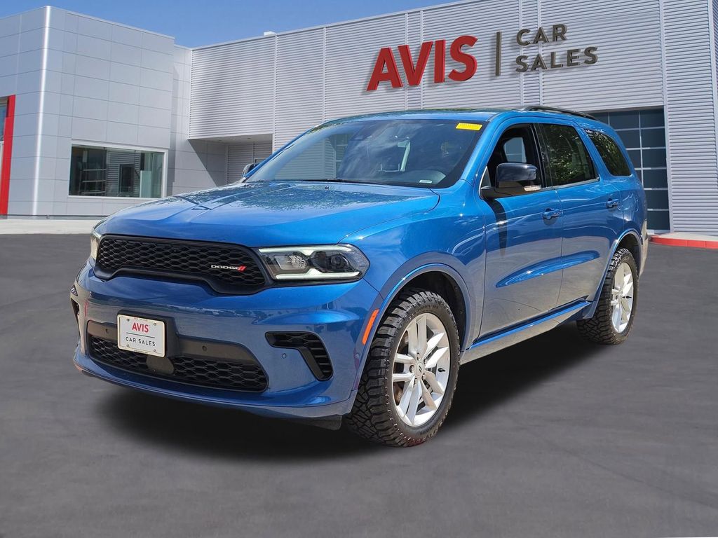 Blue (Frostbite Pearlcoat) 2025 Dodge Durango GT Plus AWD SUV / Crossover All-Wheel Drive 8-Speed Automatic