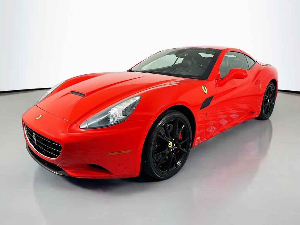Nero 2012 Ferrari California Convertible Rear-Wheel Drive Automatic