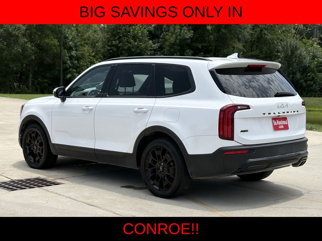 2022 Kia Telluride SX White at DeMontrond Mazda
