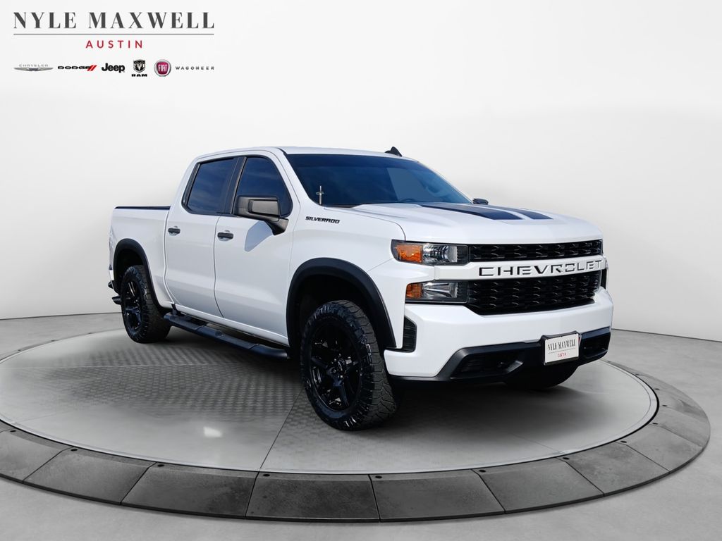Used Car 2021 Chevrolet Silverado 1500  Custom For Sale Under $30,000 In Austin, Texas