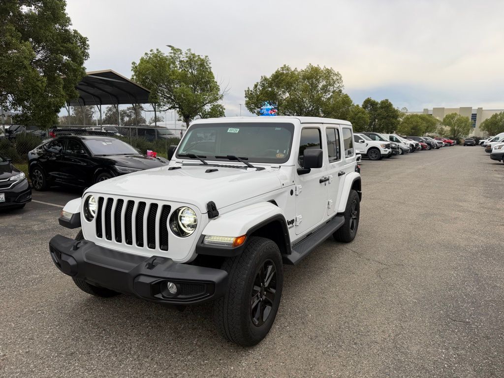 Used 2021 Jeep Wrangler Unlimited Sahara Altitude 4D Sport Utility
