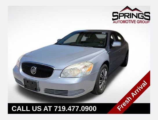 Glacier Blue Metallic 2006 Buick Lucerne V6 CXL FWD Sedan Front-Wheel Drive 4-Speed Automatic