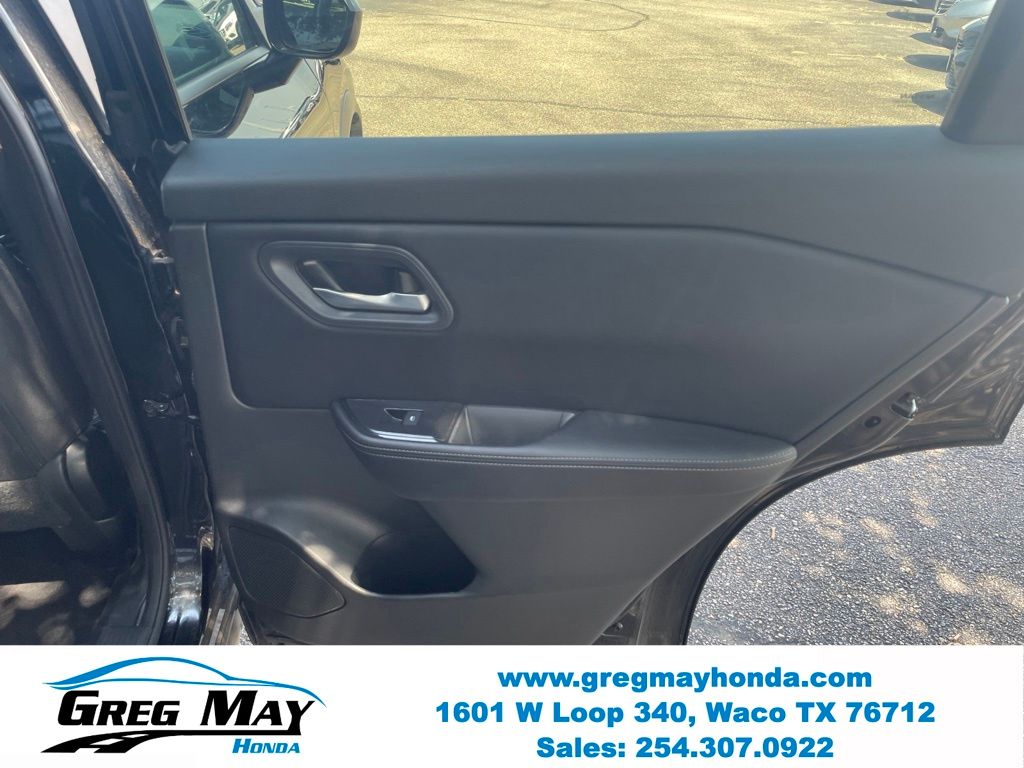 2025 Nissan Rogue SV Black at Greg May Honda