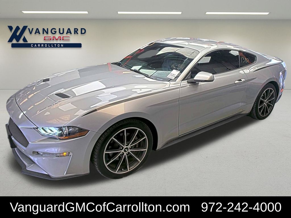Ingot Silver 2019 Ford Mustang Coupe Rear-Wheel Drive Automatic