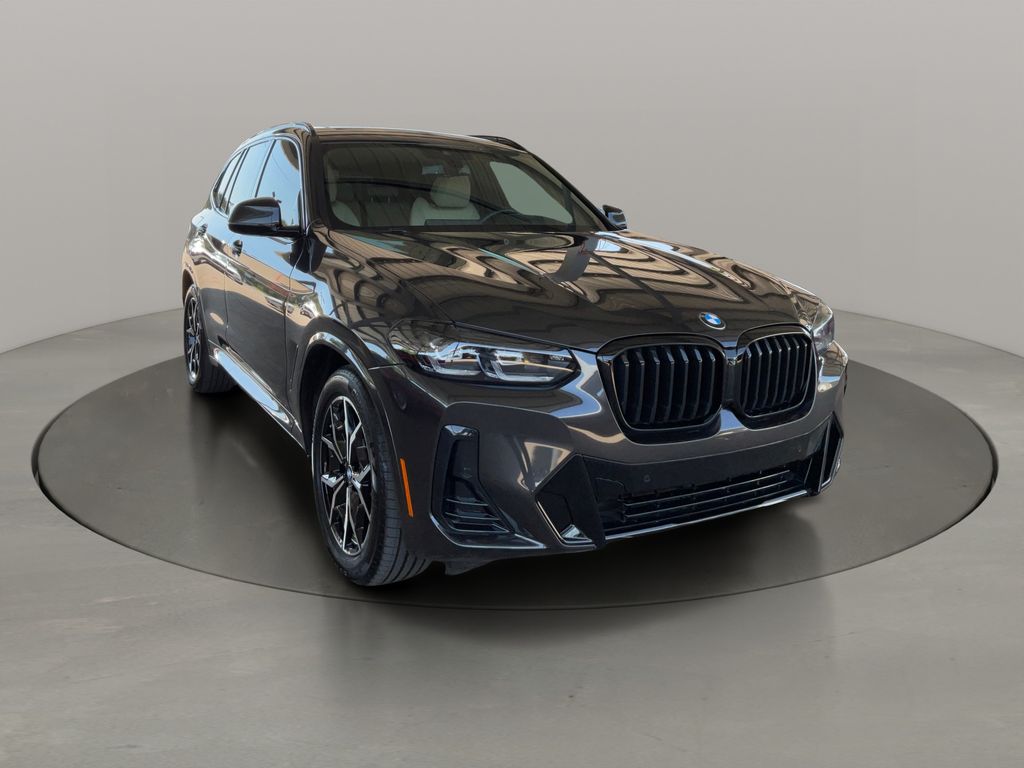 Gray (Dark Graphite Metallic) 2024 BMW X3 SUV / Crossover Rear-Wheel Drive 8-Speed Automatic