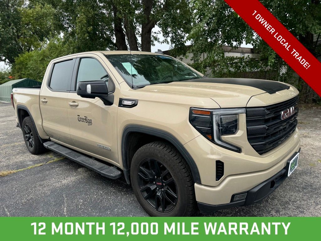 Desert Sand Metallic 2022 GMC Sierra 1500 Pickup Truck Four-Wheel Drive Automatic