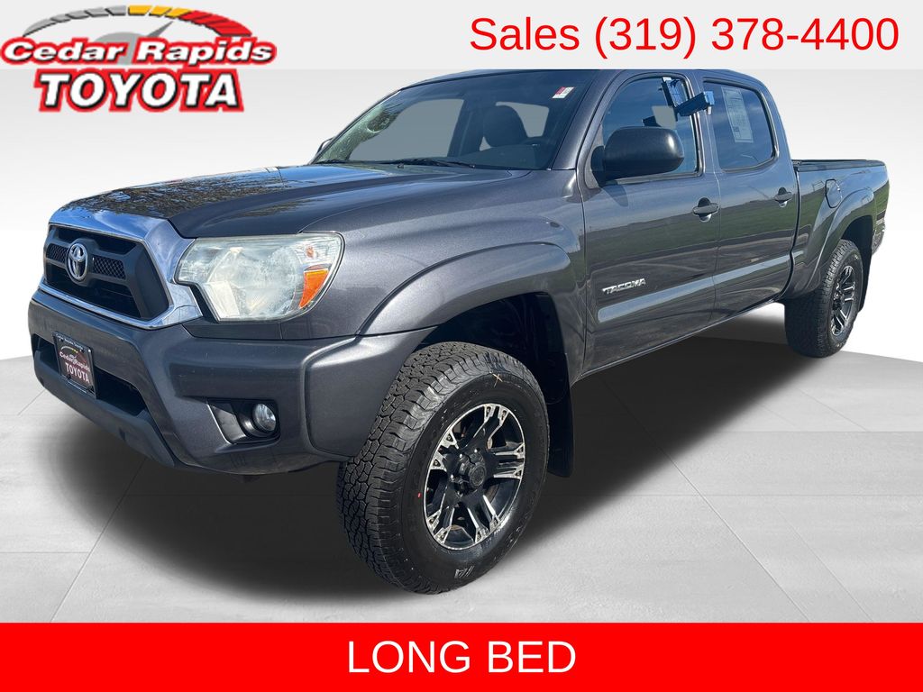 Magnetic Gray Metallic 2014 Toyota Tacoma Double Cab SB V6 4WD Pickup Truck Four-Wheel Drive 5-Speed Automatic