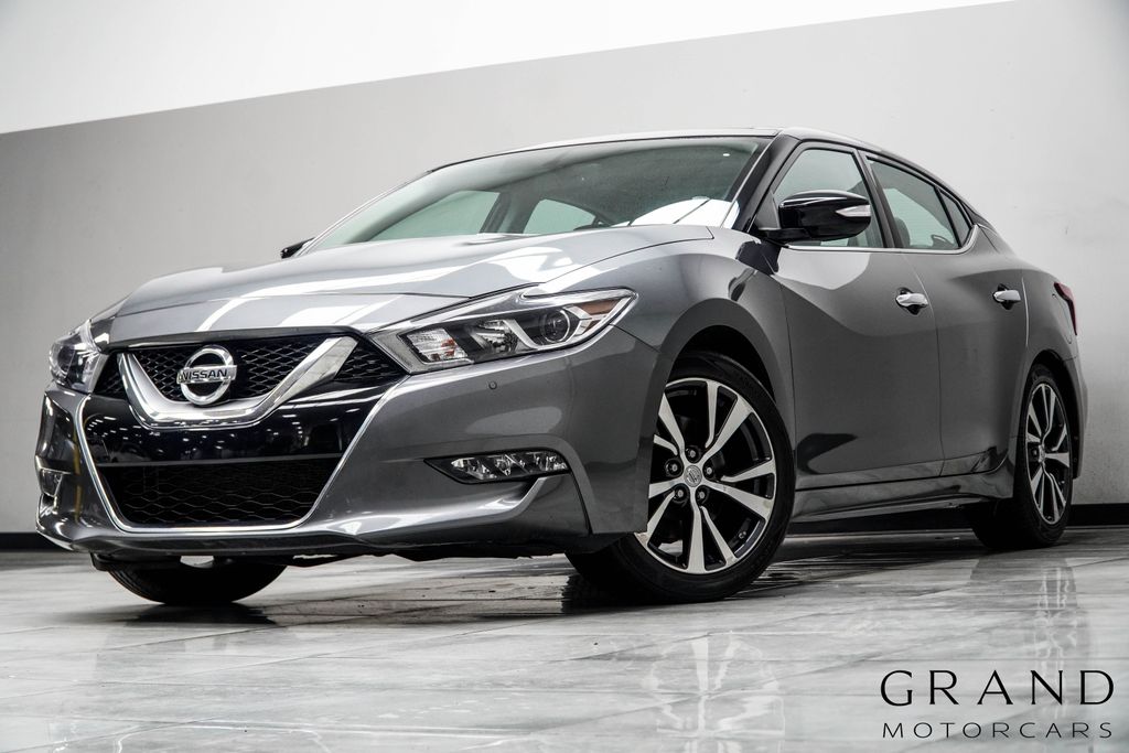 Gray (Gun Metallic) 2017 Nissan Maxima SL FWD Sedan Front-Wheel Drive Continuously Variable Transmission