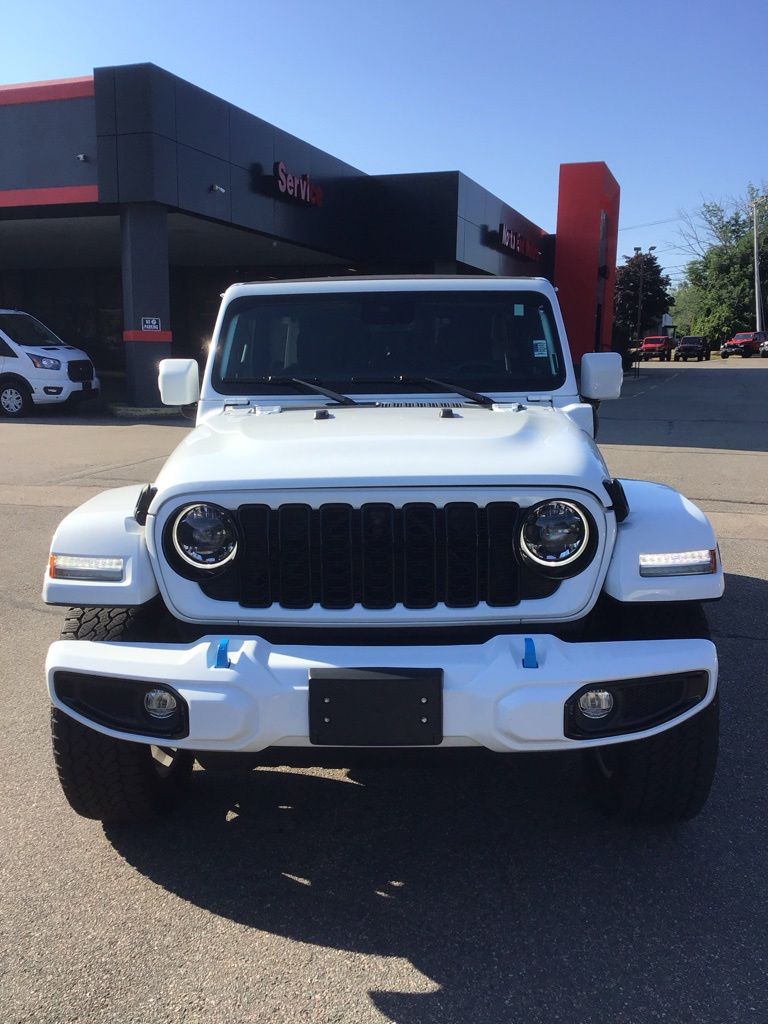 2024 Bright White Clearcoat Jeep Wrangler High Altitude 4xe 4X4 SUV