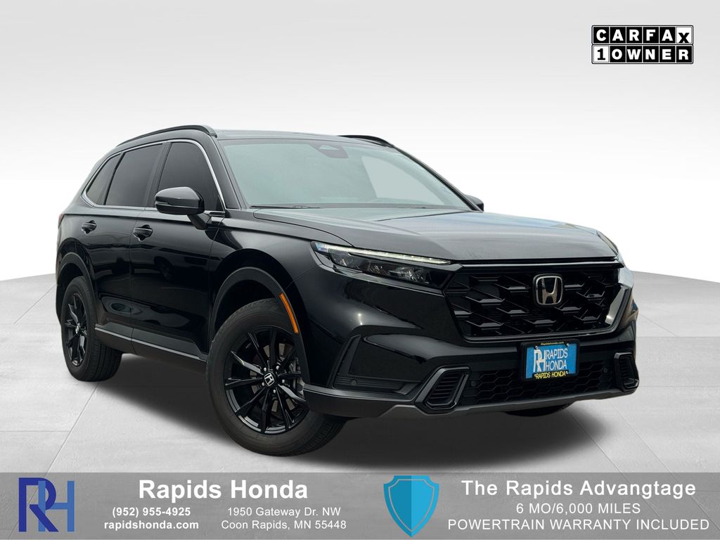 Crystal Black Pearl 2024 Honda CR-V Hybrid Sport-L AWD SUV / Crossover All-Wheel Drive Continuously Variable Transmission
