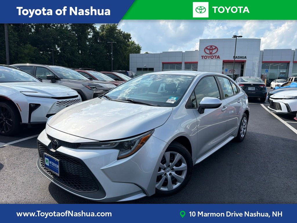 Classic Silver Metallic 2020 Toyota Corolla Sedan Front-Wheel Drive Continuously Variable Transmission