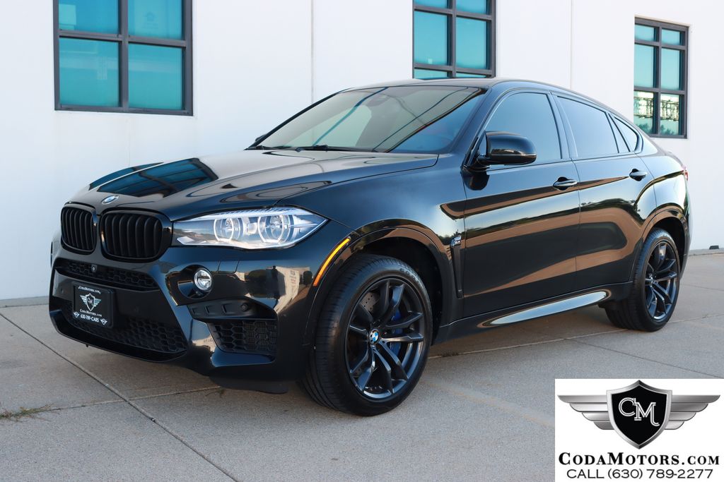 Black Sapphire Metallic 2015 BMW X6 M SUV / Crossover All-Wheel Drive 8-Speed Automatic