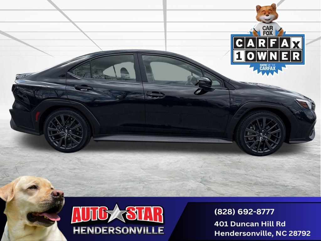 Crystal Black Silica 2024 Subaru WRX Limited AWD Sedan All-Wheel Drive 6-Speed Manual