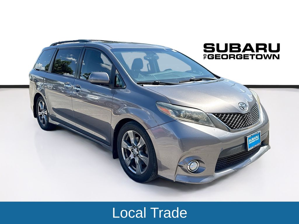 Gray 2017 Toyota Sienna Minivan 8-Speed Automatic
