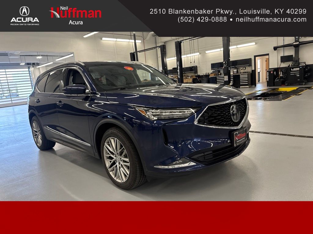Fathom Blue Pearl 2023 Acura MDX SUV / Crossover All-Wheel Drive Automatic