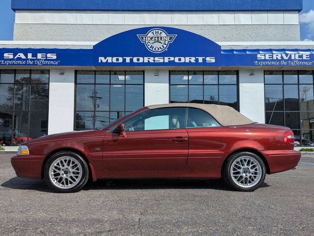 Red (Maroon) 2000 Volvo C70 Convertible Front-Wheel Drive Automatic