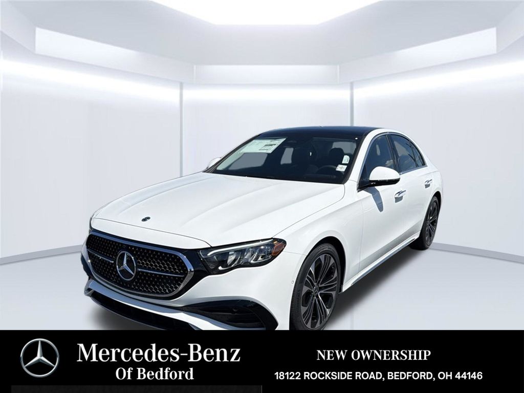 Polar White 2026 Mercedes-Benz E-Class Sedan All-Wheel Drive 9-Speed Automatic