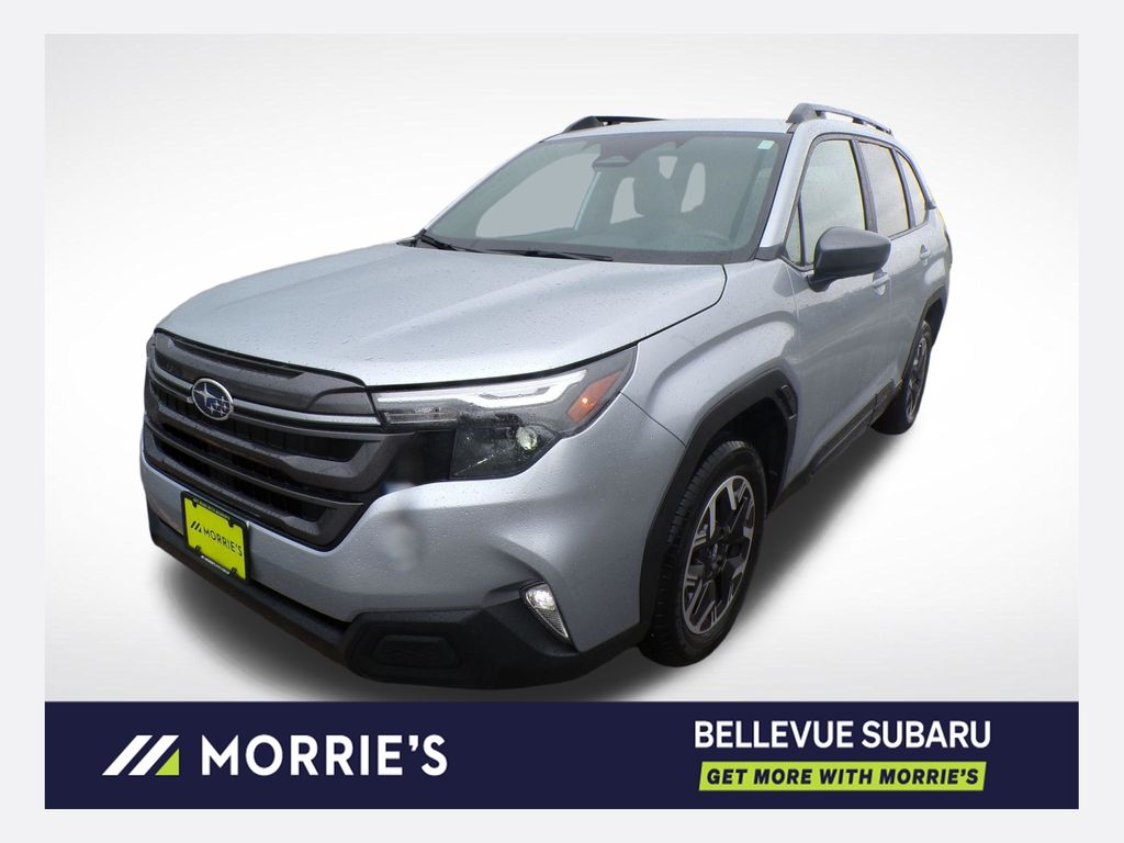 Ice Silver Metallic 2026 Subaru Forester SUV / Crossover All-Wheel Drive Continuously Variable Transmission