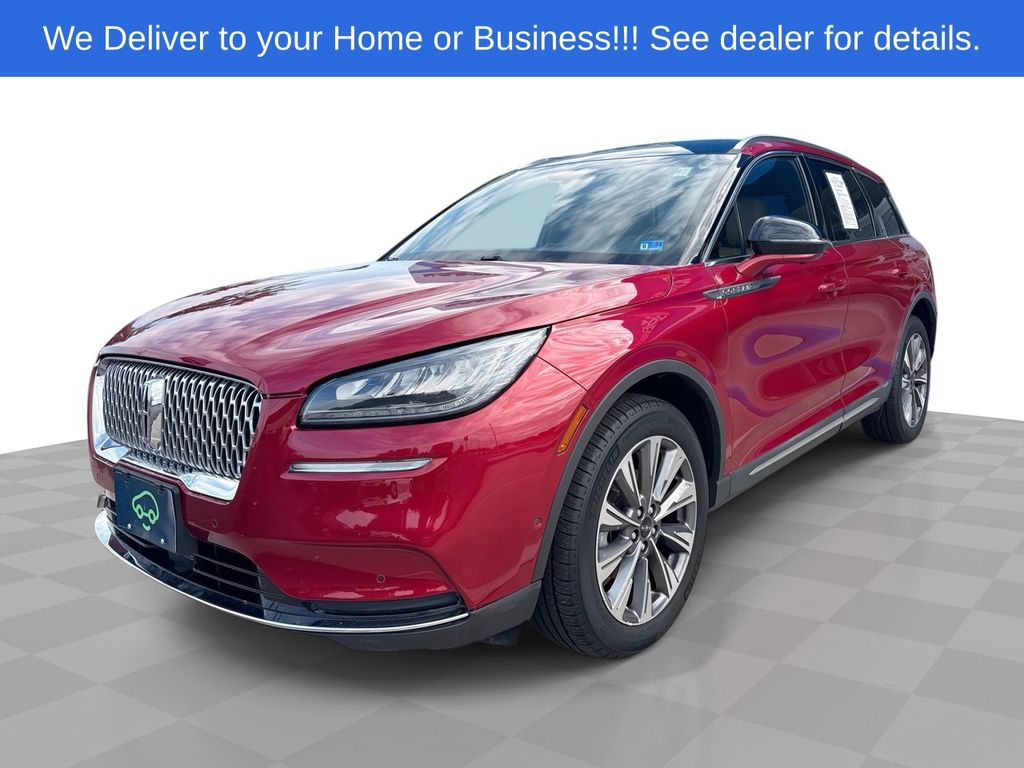 Red 2022 Lincoln Corsair SUV / Crossover All-Wheel Drive 8-Speed Automatic