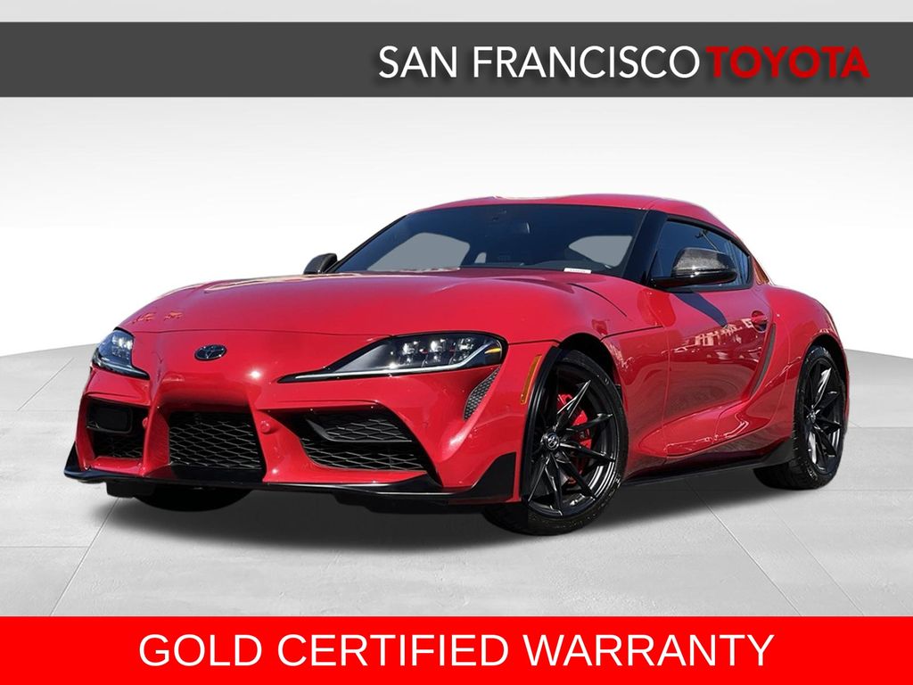 Renaissance Red 2.0 2026 Toyota Supra Coupe Rear-Wheel Drive 8-Speed Automatic