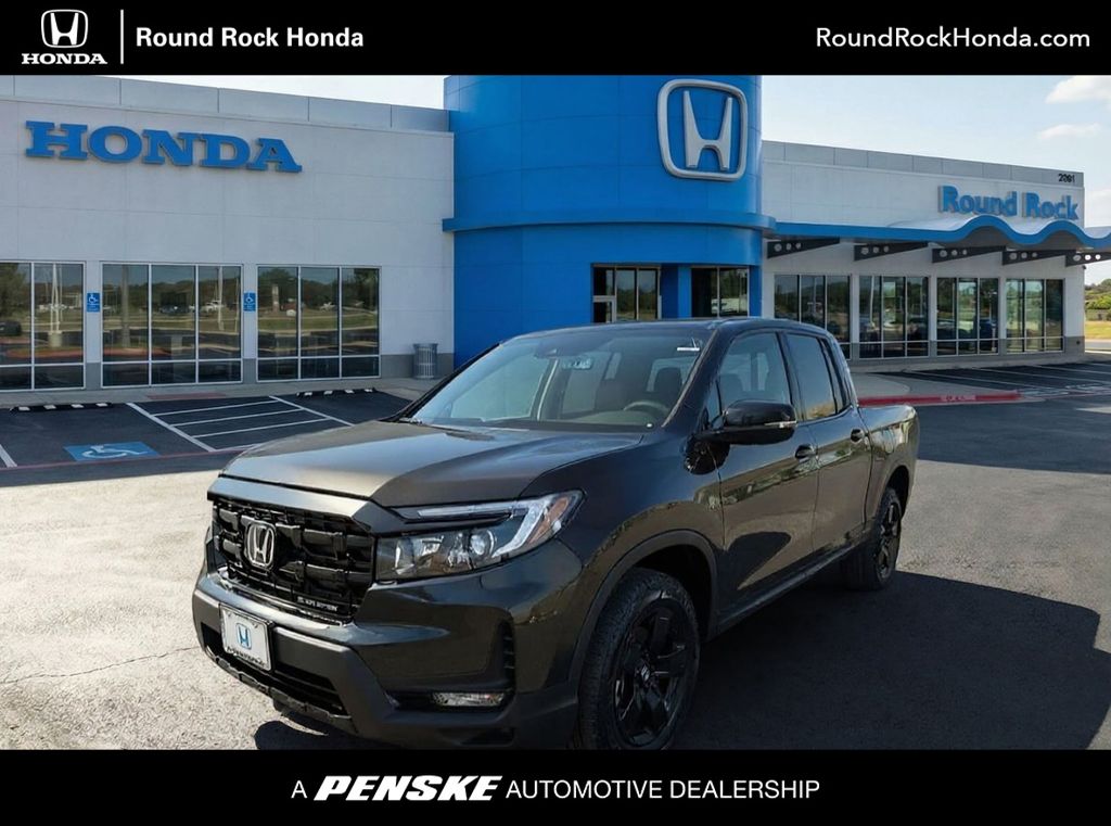 Crystal Black Pearl 2026 Honda Ridgeline Pickup Truck All-Wheel Drive 9-Speed Automatic