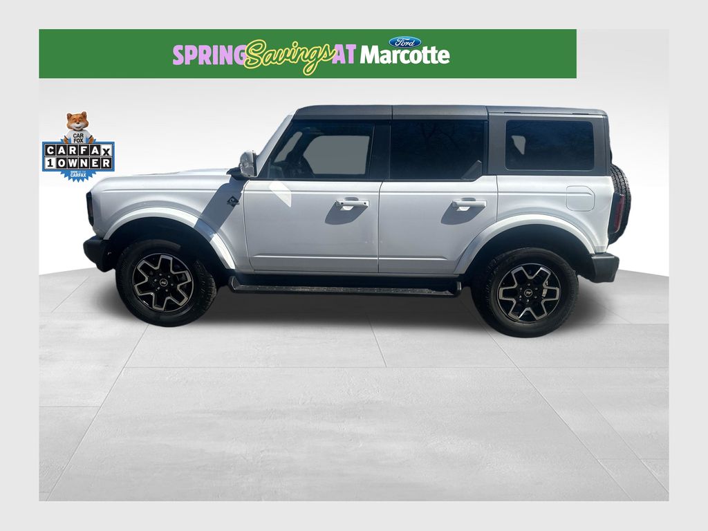 Oxford White 2025 Ford Bronco Outer Banks 4-Door 4WD SUV / Crossover Four-Wheel Drive Automatic