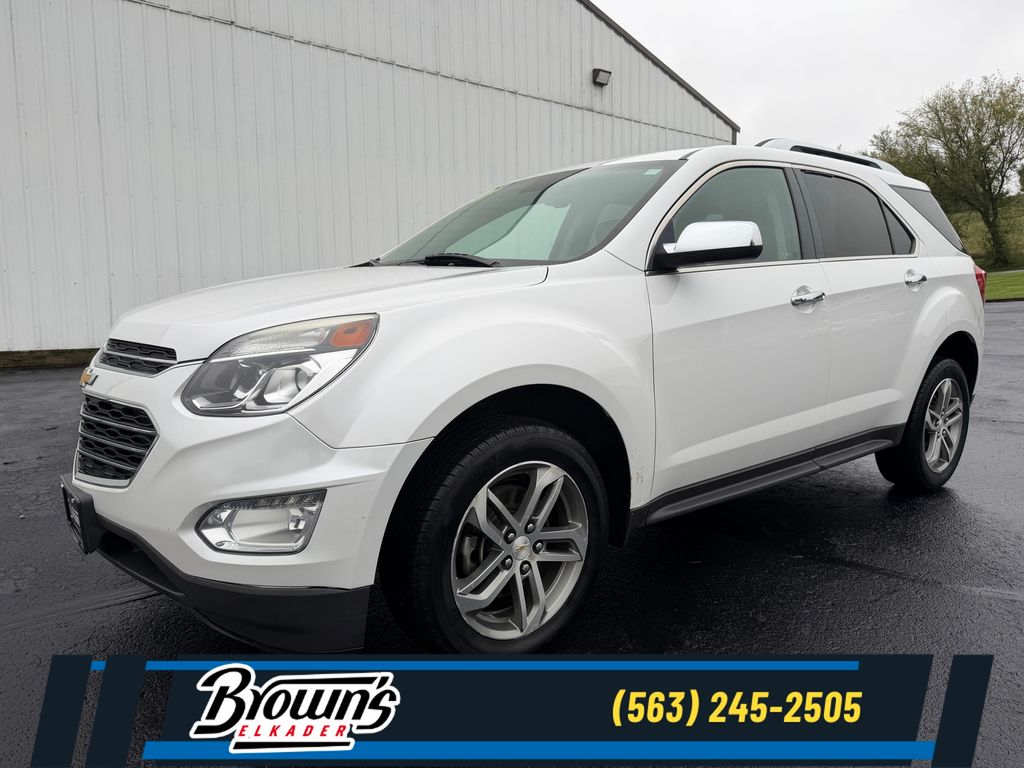 White (Iridescent Pearl Tricoat) 2017 Chevrolet Equinox SUV / Crossover Front-Wheel Drive 6-Speed Automatic Overdrive