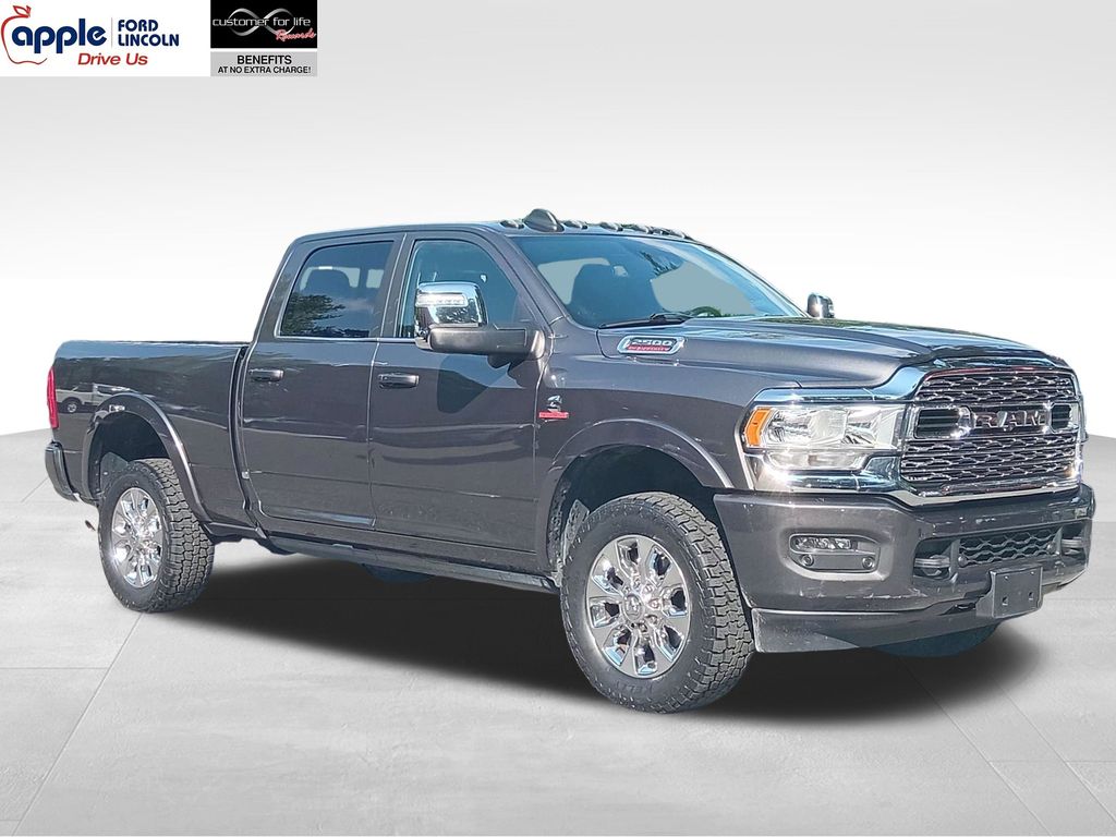 Gray (Granite Crystal Metallic Clearcoat) 2023 RAM 2500 Pickup Truck Four-Wheel Drive 6-Speed Automatic