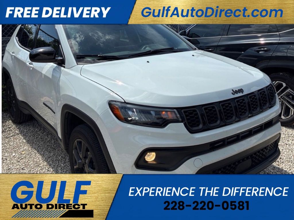 Bright White Clearcoat 2026 Jeep Compass SUV / Crossover Four-Wheel Drive 8-Speed Automatic