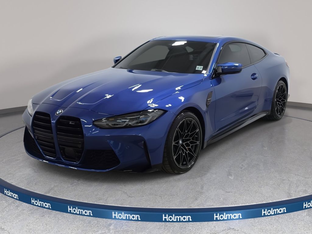 Portimao Blue Metallic 2022 BMW M4 Competition xDrive Coupe AWD Coupe All-Wheel Drive 8-Speed Automatic