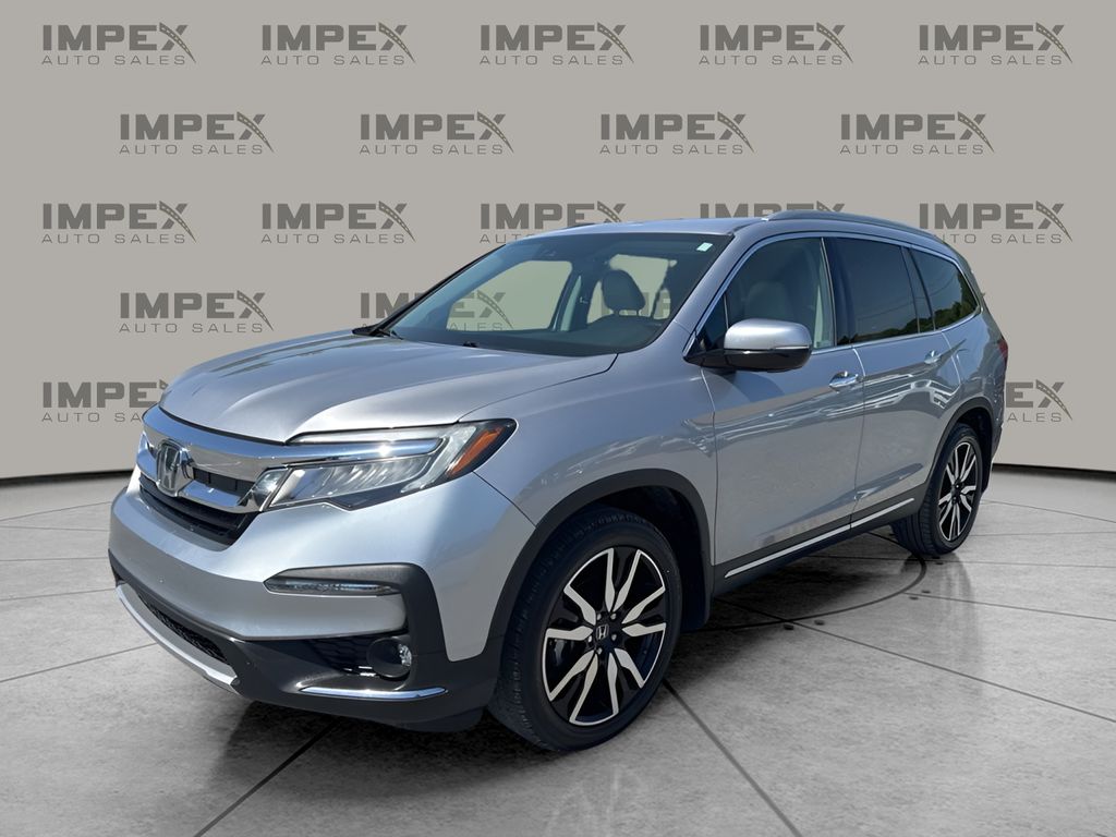 Lunar Silver Metallic 2021 Honda Pilot Elite AWD SUV / Crossover All-Wheel Drive 9-Speed Automatic