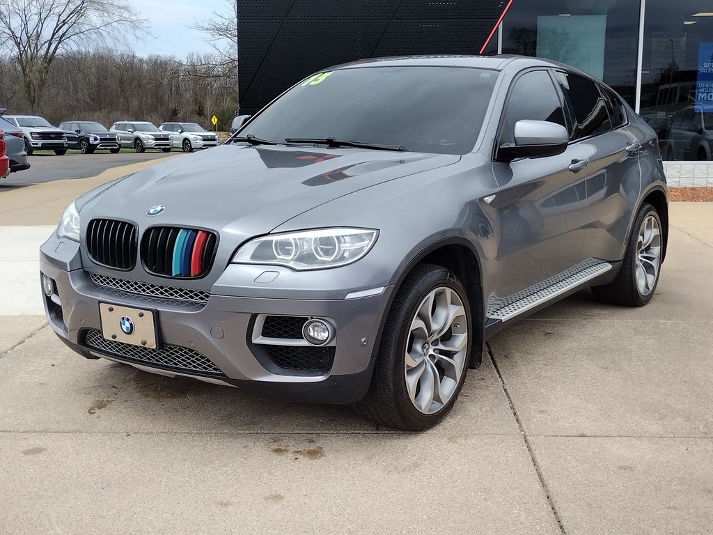 Space Gray Metallic 2013 BMW X6 xDrive50i AWD SUV / Crossover All-Wheel Drive 8-Speed Automatic