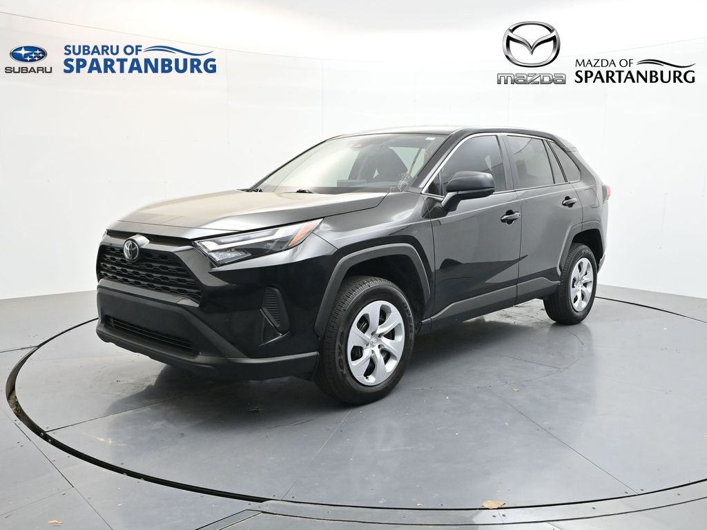 Midnight Black Metallic 2025 Toyota RAV4 LE FWD SUV / Crossover Front-Wheel Drive 8-Speed Automatic