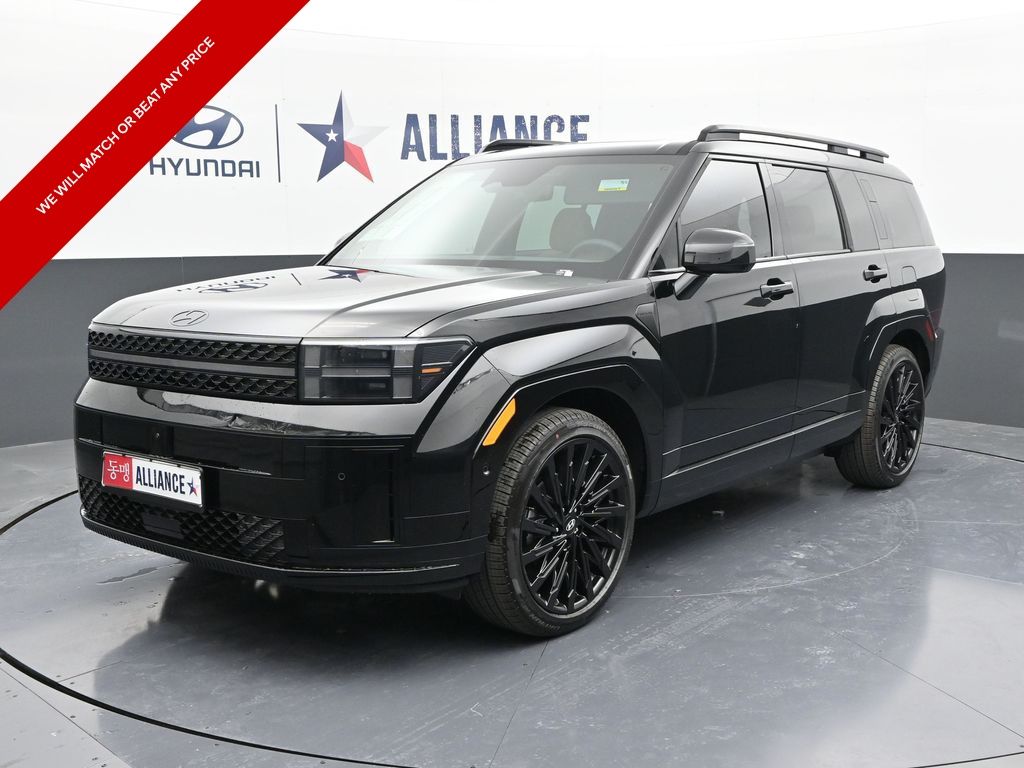 Phantom Black 2026 Hyundai Santa Fe Calligraphy FWD SUV / Crossover Front-Wheel Drive 8-Speed Automatic