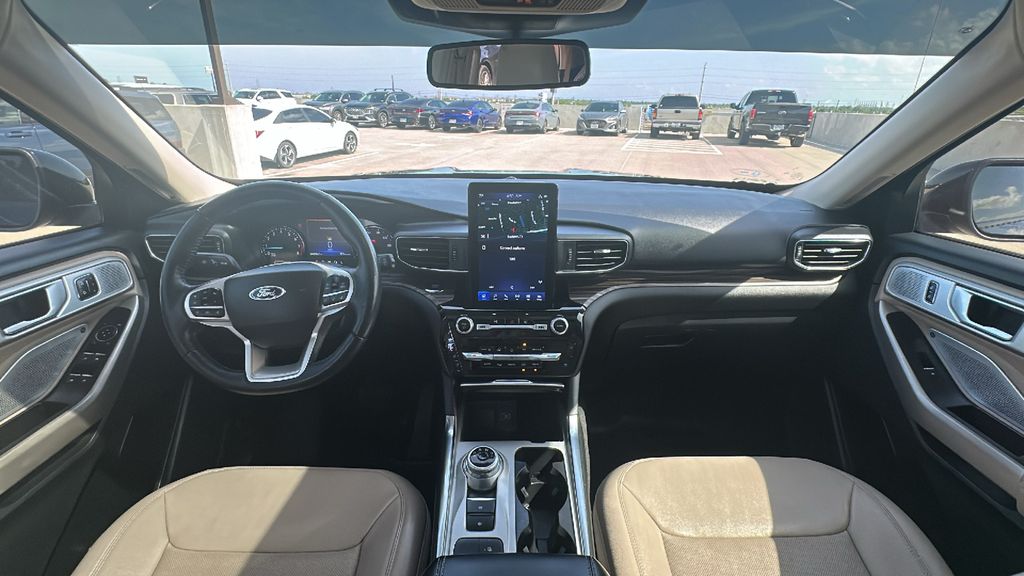 2022 Ford Explorer Limited Blue at DeMontrond Auto Country