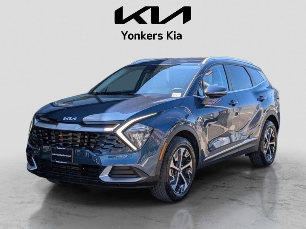 Vesta Blue 2023 Kia Sportage Hybrid EX AWD SUV / Crossover All-Wheel Drive 6-Speed Automatic