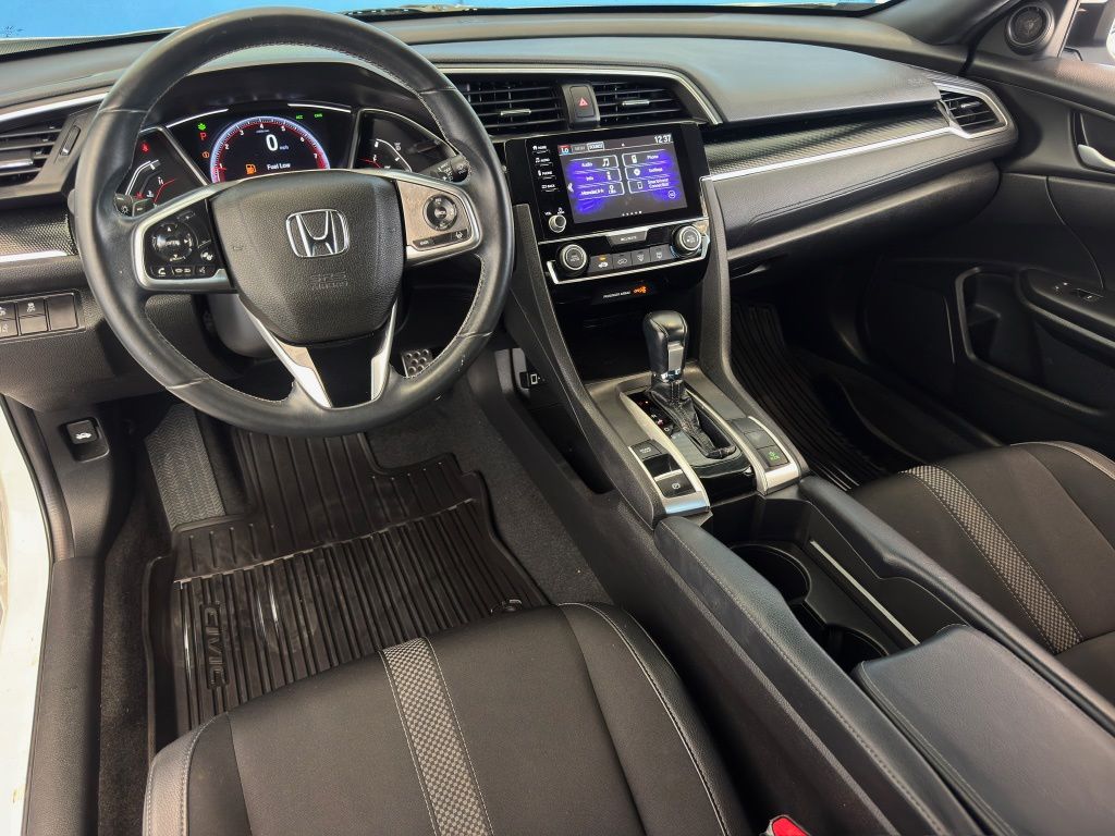2021 Honda Civic Sport White at Central Houston Nissan