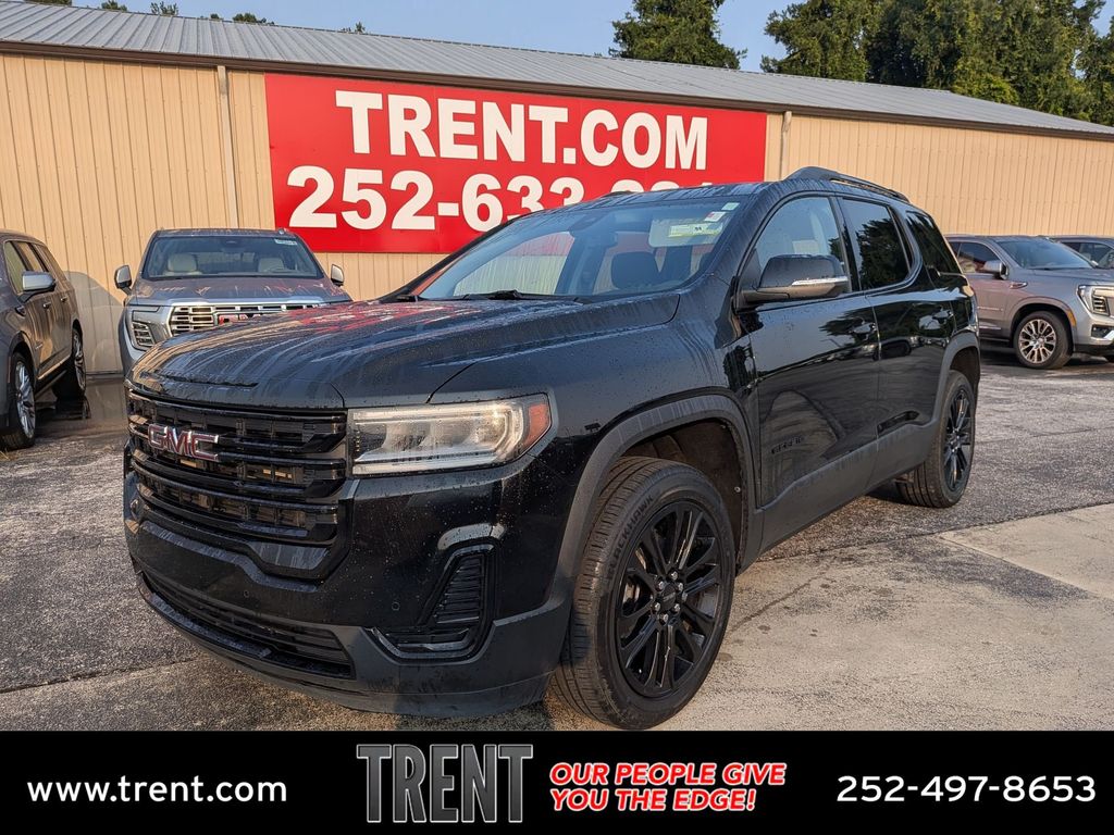 Black (Ebony Twilight Metallic) 2022 GMC Acadia SUV / Crossover Front-Wheel Drive 9-Speed Automatic