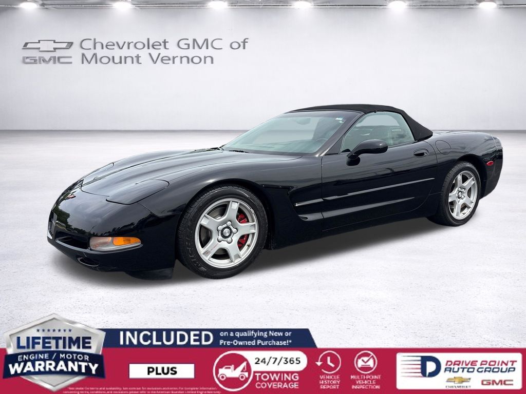 Onyx Black 1998 Chevrolet Corvette Convertible Rear-Wheel Drive 4-Speed Automatic