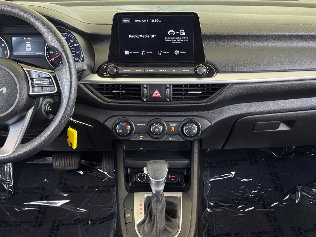 2024 Kia Forte LX White at Joe Myers Mazda Kia