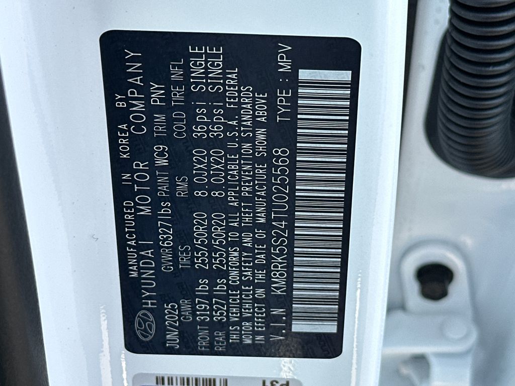 New 2026 White Hyundai Limited image 38