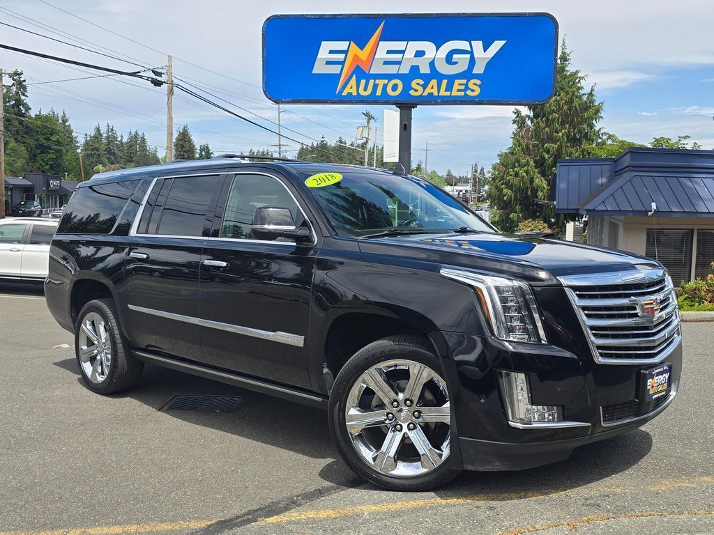 Black Raven 2018 Cadillac Escalade ESV SUV / Crossover Four-Wheel Drive 
