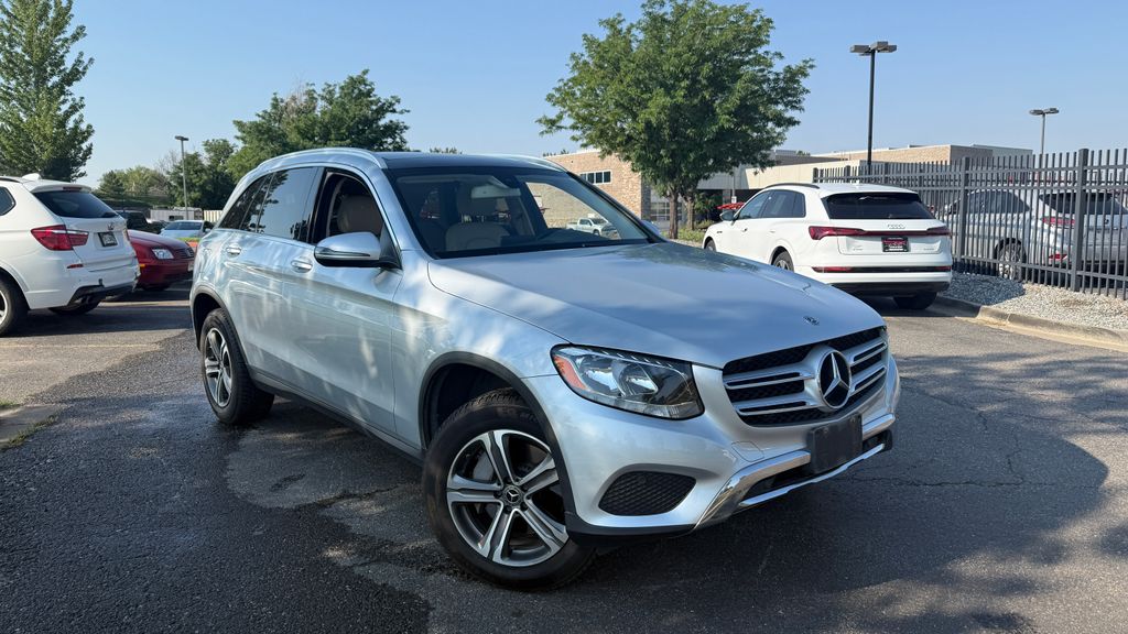 Iridium Silver Metallic 2019 Mercedes-Benz GLC SUV / Crossover All-Wheel Drive 9-Speed Automatic