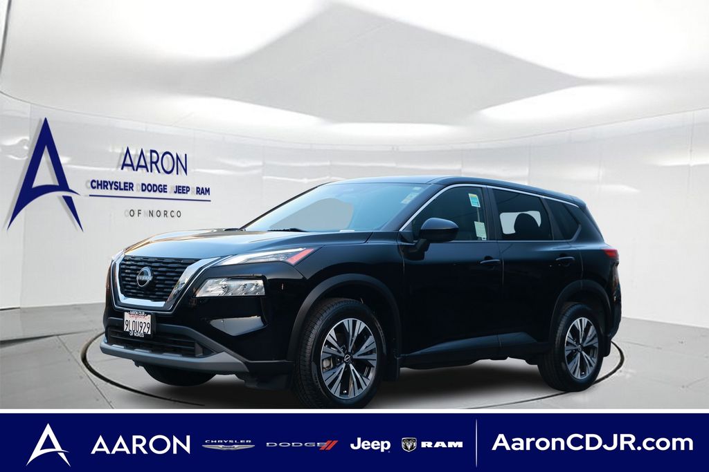 Super Black 2023 Nissan Rogue SUV / Crossover Front-Wheel Drive Continuously Variable Transmission