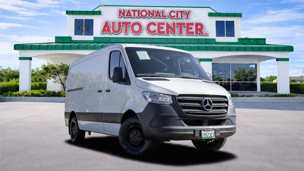 Gray White 2020 Mercedes-Benz Sprinter 2500 144 V6 High Roof Passenger Van RWD Van 4X2 7-Speed Automatic