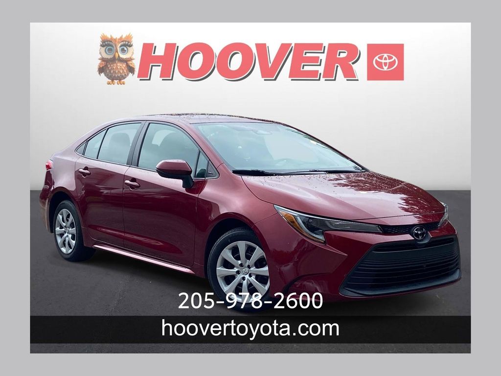 Red (Ruby Flare Pearl) 2023 Toyota Corolla Sedan Front-Wheel Drive Continuously Variable Transmission