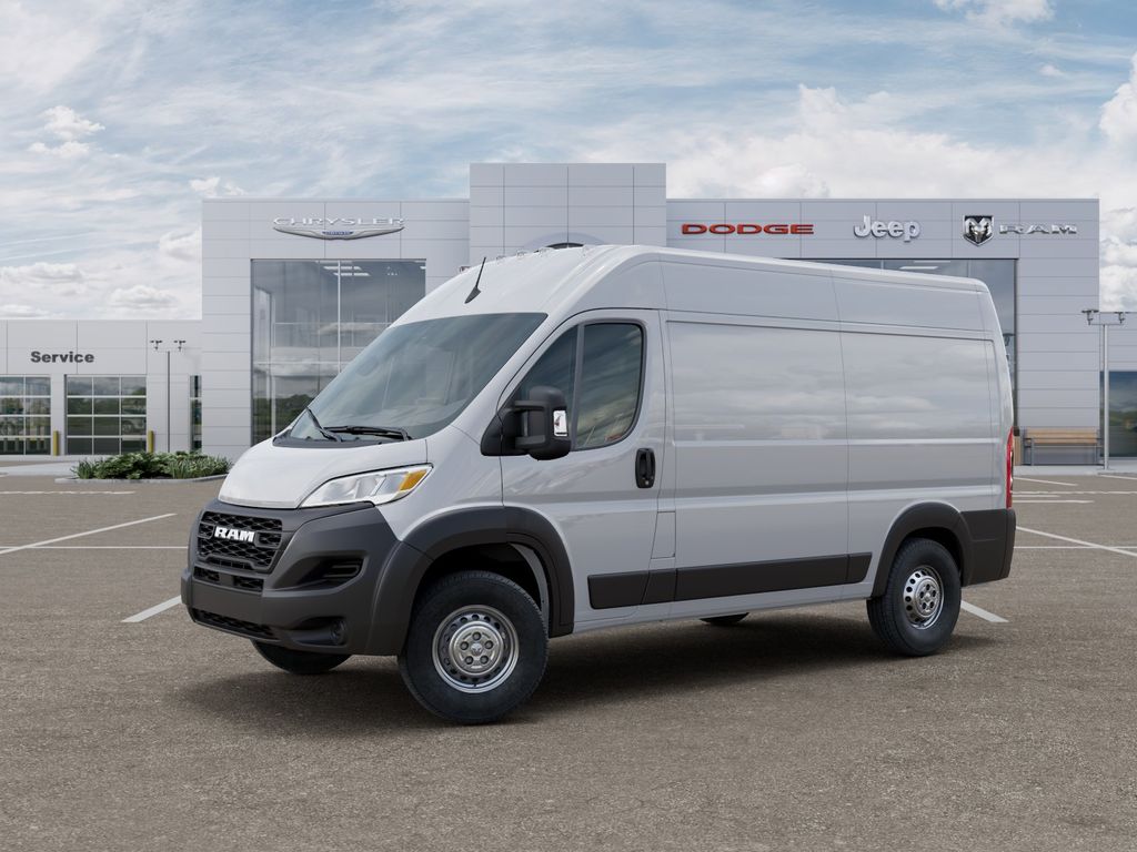 New 2026 Bright White Clearcoat Ram High Roof image 2