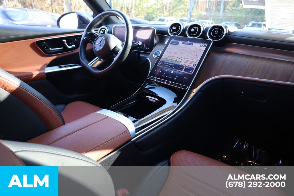 Used 2024 Blue Mercedes-Benz GLC 300 Coupe image 27