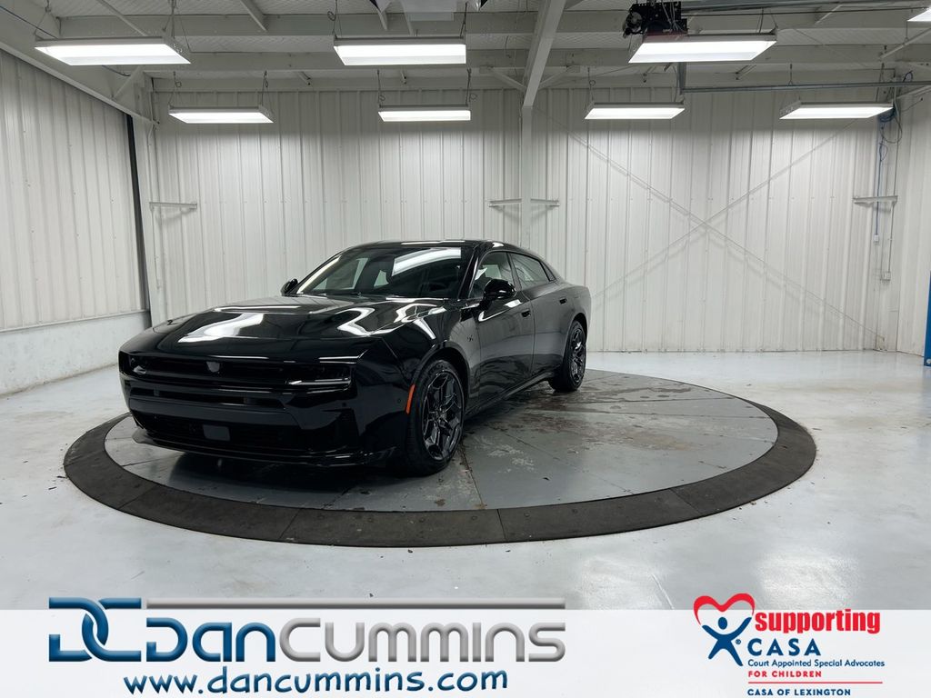 Diamond Black Crystal Pearlcoat 2026 Dodge Charger R/T Sedan AWD Sedan All-Wheel Drive 8-Speed Automatic