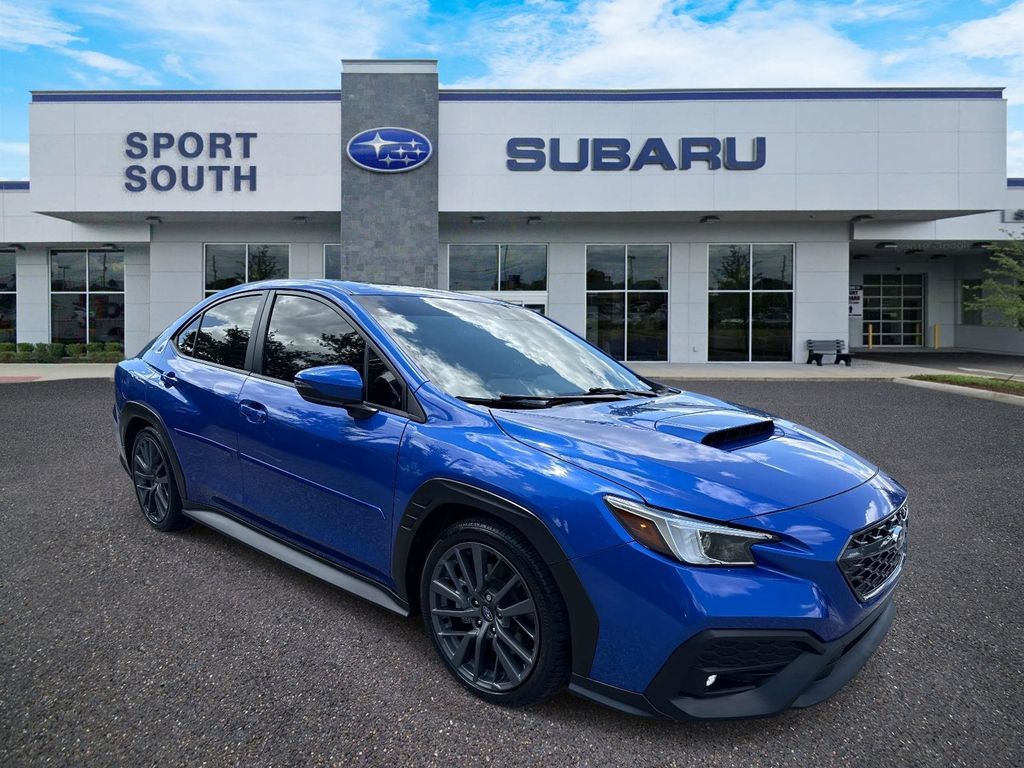WR Blue Pearl 2023 Subaru WRX Sedan All-Wheel Drive Continuously Variable Transmission